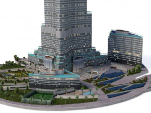 Burj Khalifa Dubai 3D Model