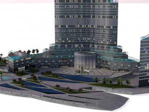 Burj Khalifa Dubai 3D Model