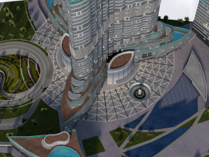 Burj Khalifa Dubai 3D Model
