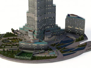 Burj Khalifa Dubai 3D Model