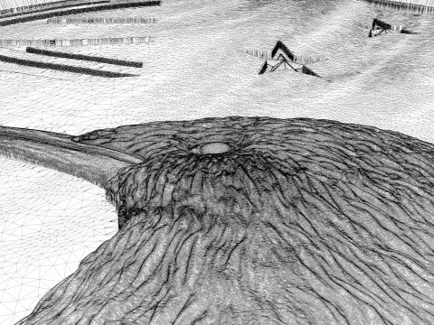 New Zealand Flag 3D Medallion STL Kiwi Bird Relief Model for 3D Printing CNC 3D Print Model