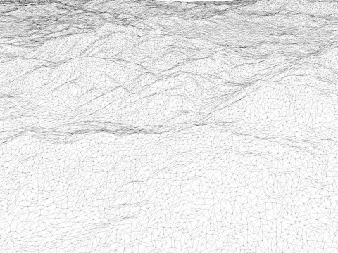 Crete Island 3D Topographic Map STL 3D Print Model