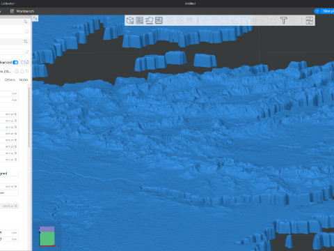 Mappa 3D di Westeros stl Modello di stampa 3D