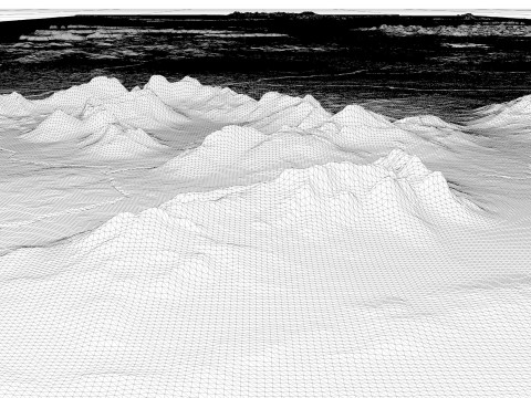 Mappa 3D di Westeros stl Modello di stampa 3D