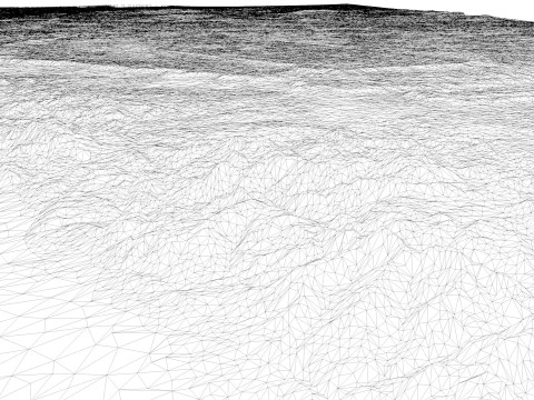 Peta Topografi Mesir untuk Pencetakan 3D Ukiran CNC Model Cetak 3D