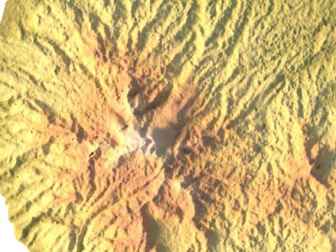 Dominica Topographic Map for 3D Printing CNC Carving 3D Print Model