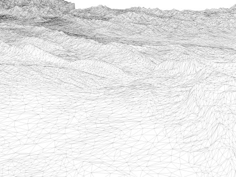 Mappa topografica dell'Iraq per la stampa 3D di intaglio CNC Modello di stampa 3D