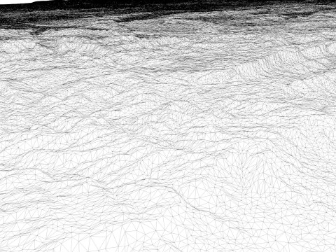 Mappa topografica di Israele per la stampa 3D di intaglio CNC Modello di stampa 3D
