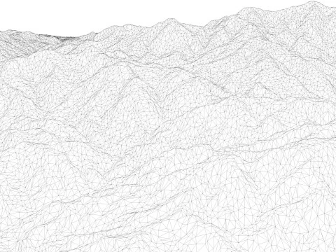 Jamaica Topographic Map for 3D Printing CNC Carving 3D Print Model