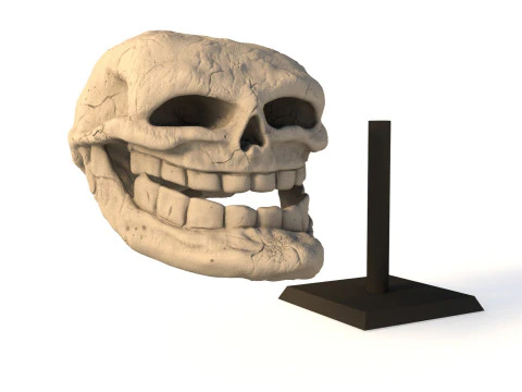 Troll Face for 3D Printing 3D Print Model