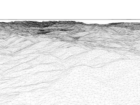 Топографическая карта Северной Македонии для 3D-печати, резьба с ЧПУ 3D Принт Модель
