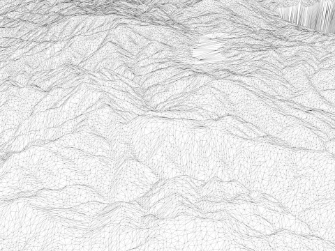 Serbia Topographic Map for 3D Printing CNC Carving 3D Print Model