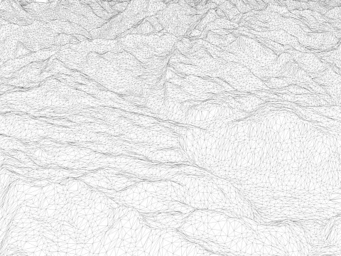 Slovenia Topographic Map for 3D Printing CNC Carving 3D Print Model