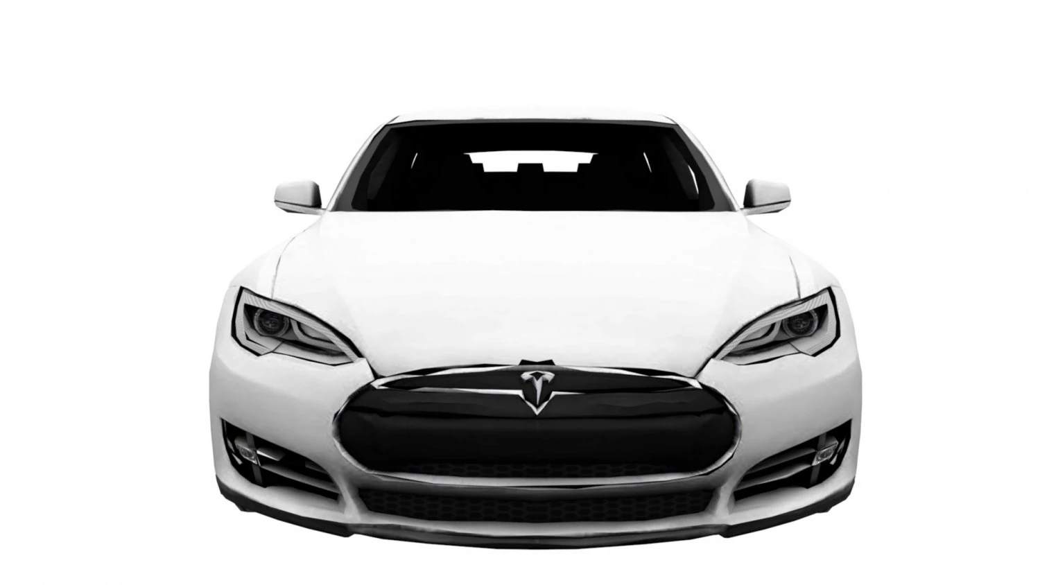 3D Tesla Model 3D Model .c4d .max .obj .3ds .fbx .stl .blend