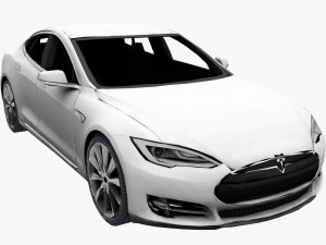 3D Tesla Model Modèle 3D