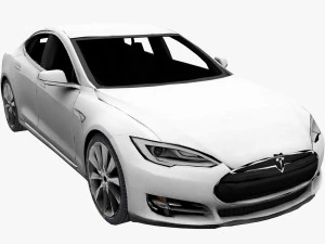 3D Tesla Model 3D Model