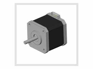 Stepper motor Nema17 17HS4401 Model 3D