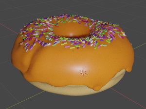 Donut 3D 模型
