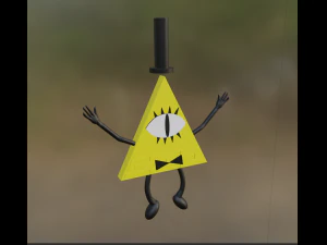 比尔密码 3D 模型