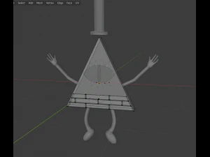 比尔密码 3D 模型