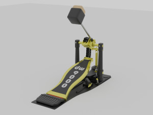 Pedals Drum DW Model 3D