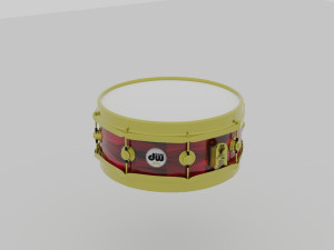 Snare Drum DW 3D Models