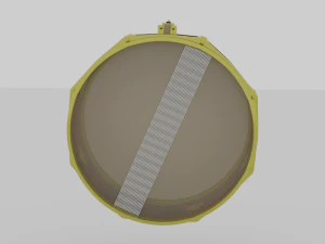 Snare Drum DW 3D Model