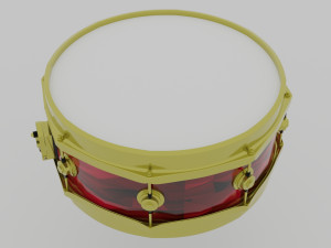 Snare Drum DW 3D Model
