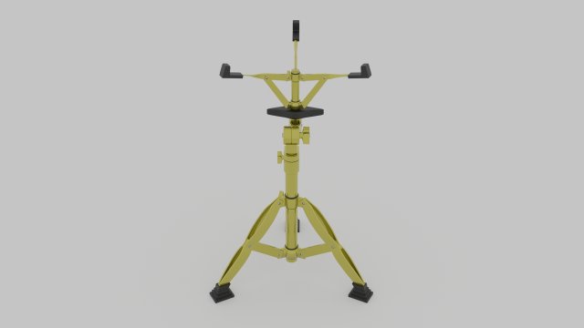 Stand Snare Drum Modelo 3D .c4d .max .obj .3ds .fbx .stl .blend 