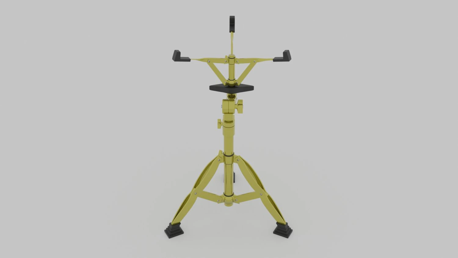 Stand Snare Drum 3D Model .c4d .max .obj .3ds .fbx .stl .blend 