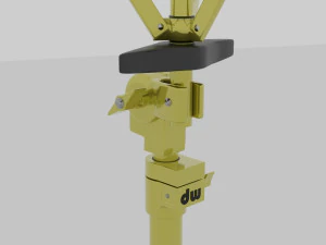 Stand Snare Drum 3D Model