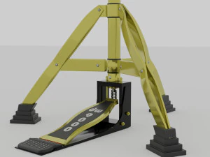 Symbal Hi Hat 3D Model