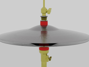 Symbal Hi Hat 3D Модель