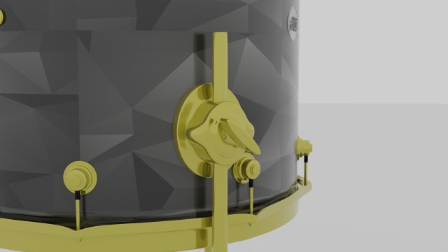 Drum tom floor Modelo 3D .c4d .max .obj .3ds .fbx .stl .blend 