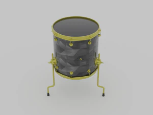 Pavimento del tom di tamburo Modello 3D