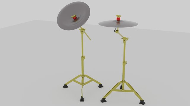 Symbal crash and china 3D 모델 .c4d .max .obj .3ds .fbx .stl .blend 