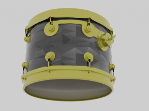 Drum tom Modelo 3D
