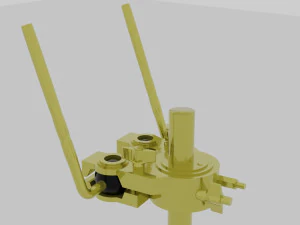 Stand tamburo tom Modello 3D