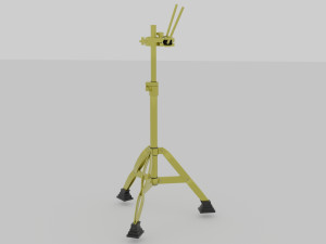 Stand drum tom Model 3D