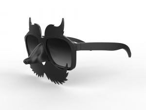 Spy Disguise Glasses 3D-Druckmodell