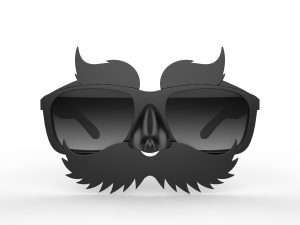 Spy Disguise Glasses 3D-Druckmodell