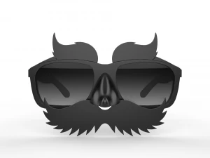 Spy Disguise Glasses 3D Print Model