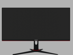 Monitor aoc q27g2u 3D Model