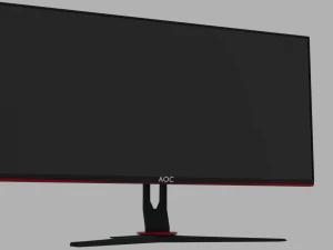 Monitorare aoc q27g2u Modello 3D