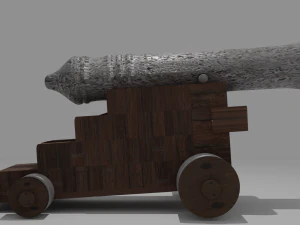 대포 배송 3D 모델