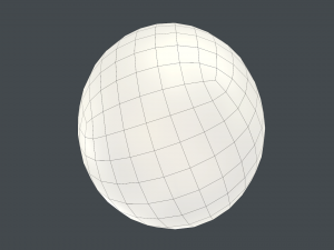 White Chicken Egg Model 3D