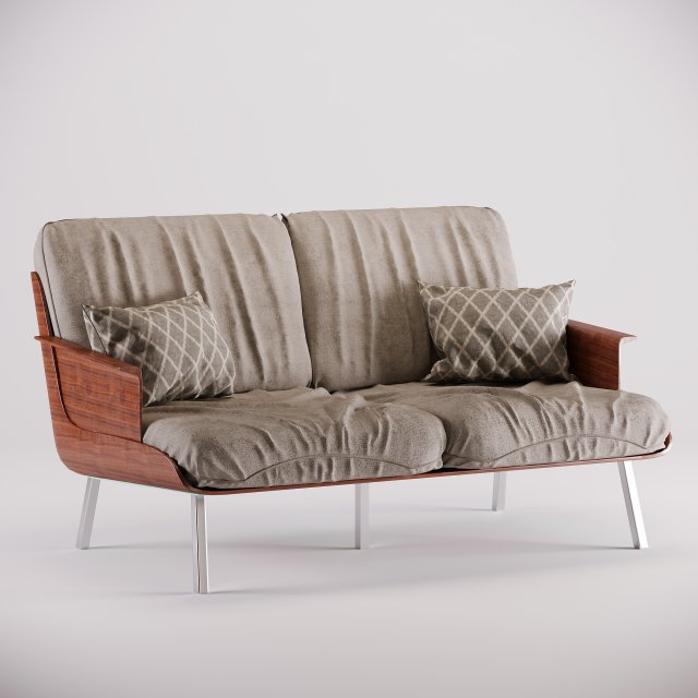 Sofa daiki02 Model 3D .c4d .max .obj .3ds .fbx .stl .blend 
