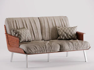 Sof&aacute; daiki02 Modelo 3D