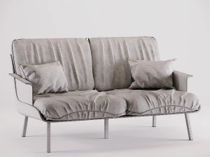 Sofa daiki02 3D Model