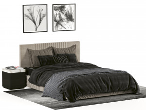 Mezzo-Bed-001 3D 模型